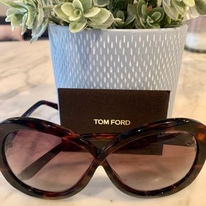 Tom Ford Margot Oversized Sunglasses